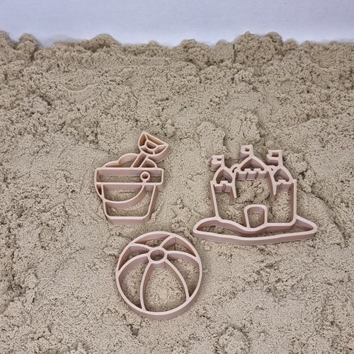 Grennn set formine da spiaggia - giocattolo educativo da spiaggia per bambini-2