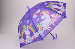 Ombrello bambini unicorno rosa - protezione pioggia unicorno kids