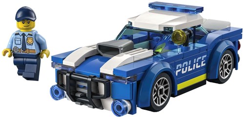 LEGO City Auto della Polizia set di costruzione - giocattolo veicolo 60312-3