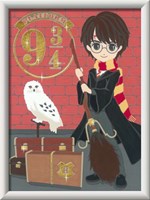 Ravensburger dipingere con i numeri Harry Potter Magical Journey giocattolo creativo-2