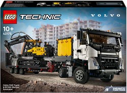 LEGO Technic veicoli da costruzione Volvo camion FMX e escavatore EC230 set