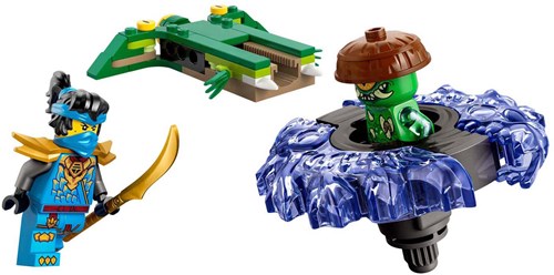 LEGO NINJAGO Nya vs. Mostro Elementale-Spinner set da gioco giocattolo-2