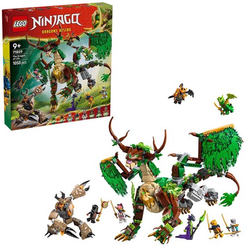 LEGO NINJAGO drago della vita set costruzioni giocattolo avventura-3