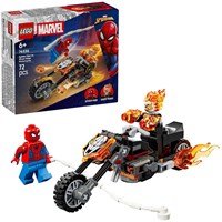 LEGO Spider-Man moto giocattolo Ghost Rider set costruzioni Marvel 76335-3