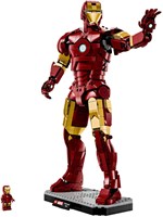 LEGO Marvel Iron Man Mark 3 set di costruzione per adulti - Modello supereroe-2