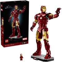 LEGO Marvel Iron Man Mark 3 set di costruzione per adulti - Modello supereroe-3