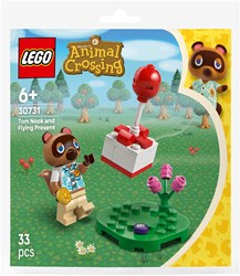 LEGO set di costruzione Animal Crossing Tom Nook con regalo volante 30731