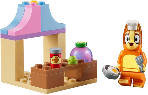LEGO set di costruzione Bluey ristorante chic con Bingo 30713 giocattolo-2
