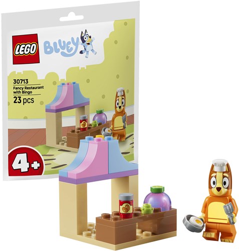 LEGO set di costruzione Bluey ristorante chic con Bingo 30713 giocattolo-3