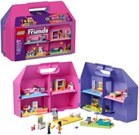 LEGO Friends casa delle bambole set di costruzione - Valigetta creativa con 8 stanze e personaggi-3