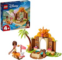 LEGO Disney casa del villaggio e barca con Vaiana e figure di animali-3