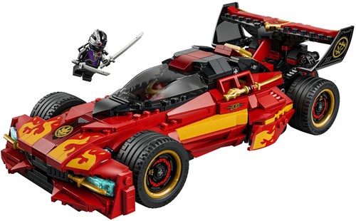 LEGO Ninjago set di costruzione X-1 Ninja Charger auto 15° anniversario-2