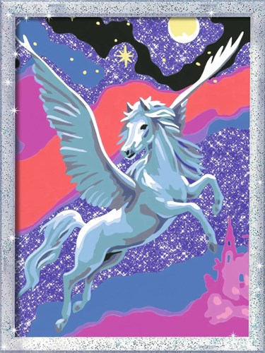 Ravensburger dipingere con i numeri Powerful Pegasus giocattolo creativo-2