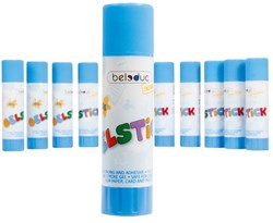 Beleduc stick di colla gel divertimento creativo bambini carta