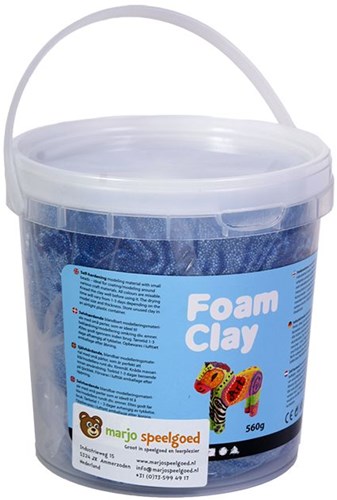 Foam Clay pasta modellabile blu 560g - giocattolo creativo autoindurente