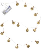 Boltze Home catena luminosa sfere stelle LED 160cm timer