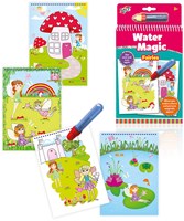 Jumbo Colorare Magico Con Acqua - Libro delle Fate-2