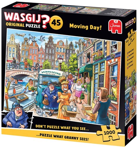 Jumbo puzzle Wasgij Original 45 Moving Day! - puzzle-3