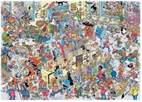 Jumbo puzzle Jan van Haasteren parrucchiere 1000 pezzi puzzle-2