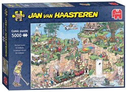 Jumbo puzzle Il Campo da Golf Jan van Haasteren 5000 pezzi cartoon
