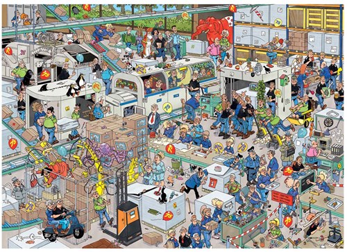 Jumbo puzzle Jan van Haasteren 1000 pezzi - puzzle-2