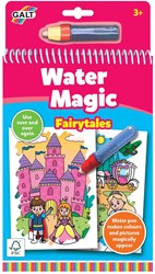 Jumbo libro da colorare Water Magic Fairytales - 6 pagine riutilizzabili