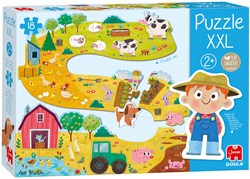 Jumbo puzzle XXL animali della fattoria - puzzle educativo bambini
