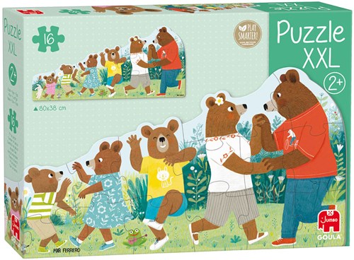 Jumbo puzzle XXL famiglia di orsi - puzzle per bambini