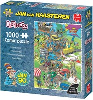 Jumbo puzzle Oldtimer Pakketstress 1000 pezzi puzzle cartoon-3
