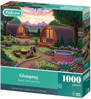Falcon puzzle Glamping 1000 pezzi paesaggio adulti-3