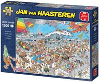 Jumbo puzzle adulti - Jan van Haasteren In Spiaggia 1500 pezzi-3