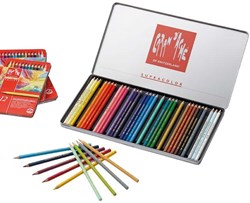Caran d'Ache set matite acquerellabili - 40 colori - qualità artistica