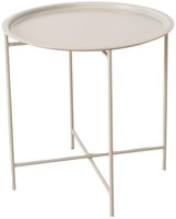 Boltze Home tavolino vassoio giocattolo metallo beige multicolore bambini