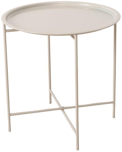 Boltze Home tavolino vassoio giocattolo metallo beige multicolore bambini