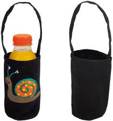 Beleduc sacchetto regalo in cotone nero - busta giocattolo