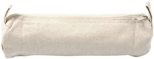Creativ Company astuccio in cotone naturale 6x20 cm con cerniera-2