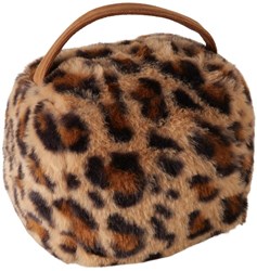 Boltze Home fermaporta stampa leopardata 15 cm con manico - accessorio casa trendy