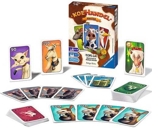 Ravensburger Commercio di Bestiame Master - gioco di carte gioco strategico per famiglie-2