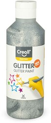 Creall vernice glitter argento 250ml - pittura creativa con glitter