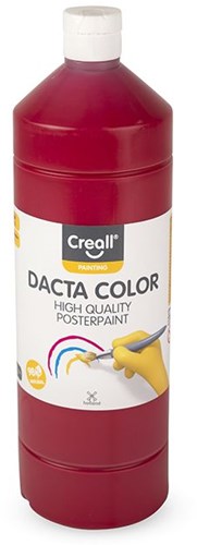 Creall tempera rossa 1000ml - Pittura creativa per bambini