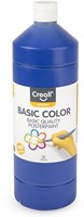 Creall tempera blu scuro 1 litro - pittura scolastica per bambini