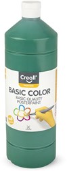 Creall tempera verde scuro 1 litro pittura ecologica
