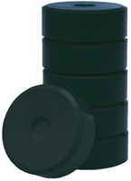 Collall blocco acquerello nero - pittura per creazioni artistiche - 6 pezzi