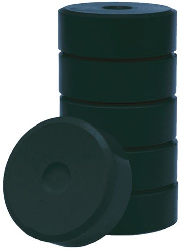 Collall blocco acquerello nero - pittura per creazioni artistiche - 6 pezzi