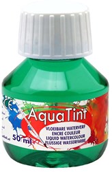 Collall acquerello verde scuro - vernice liquida per hobby 50ml
