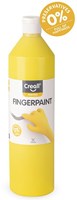 Creall pittura a dita gialla senza conservanti 750ml pittura bambini-2