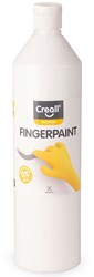 Creall pittura a dita bianca senza conservanti 750ml pittura bambini