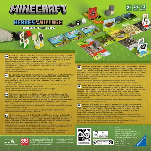 Ravensburger gioco da tavolo Minecraft - Heroes of the Village junior-2