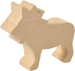 Eduplay set animali in legno - animali da zoo 3 pezzi
