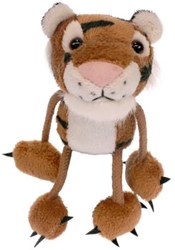 The Puppet Company burattino da dito tigre - accessorio giocattolo animale
